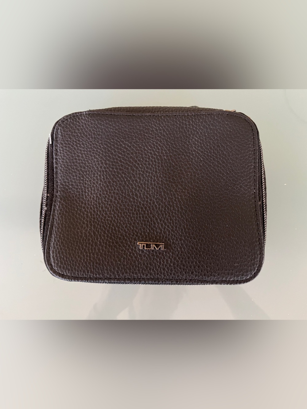 TUMI Air India Airline Zip Toiletry Amenity Case Business First Class Travel Bag
